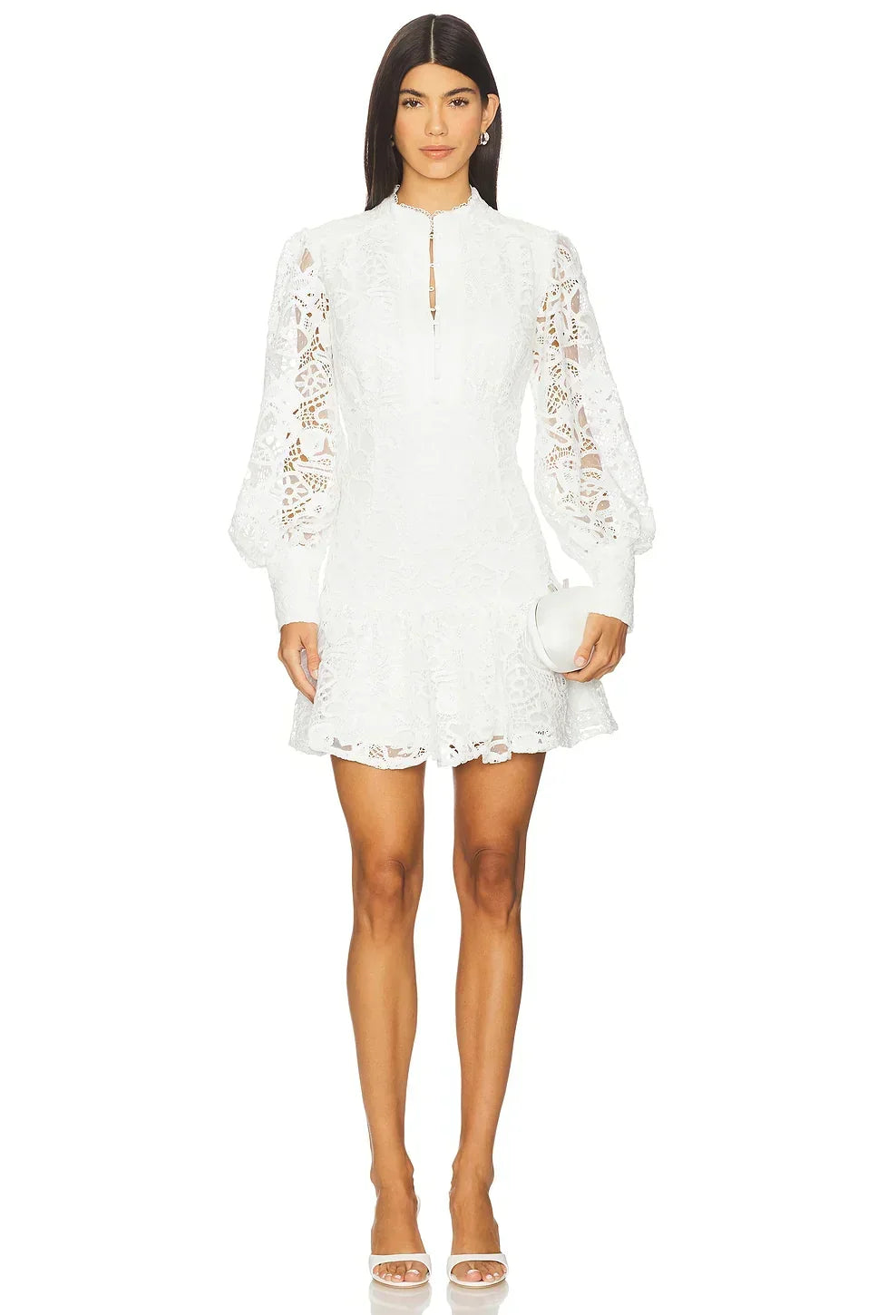 Remy Embroidered Mini Dress